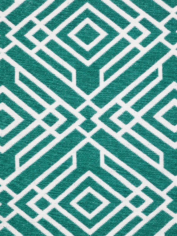 ANYDAY John Lewis & Partners Aztec Indoor & Outdoor Rug, Green, L240 x W170 cm