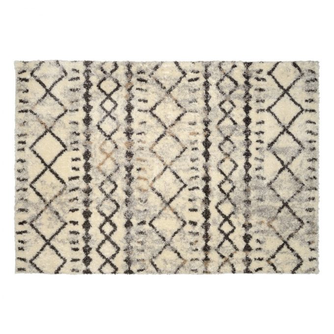 Cream/Grey Rug