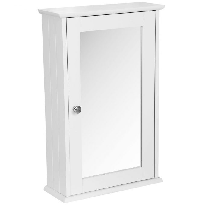 Jimmy 34Cm W x 53Cm H x 15Cm D Wall Mounted Bathroom Cabinet