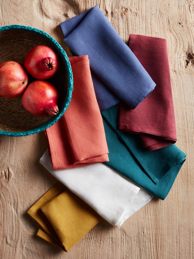 John Lewis GOTS Organic Linen Napkins, Set of 2