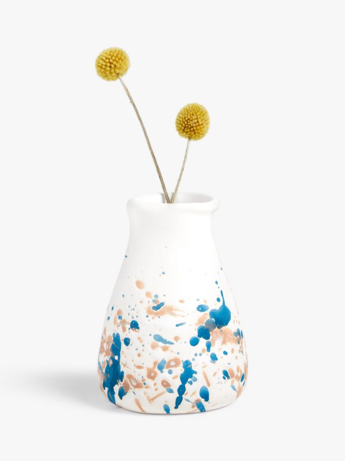 John Lewis Splash Picolina Vase, H10.5cm, Multi