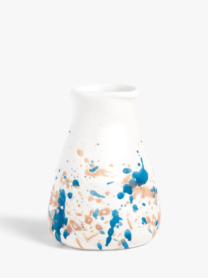 John Lewis Splash Picolina Vase, H10.5cm, Multi