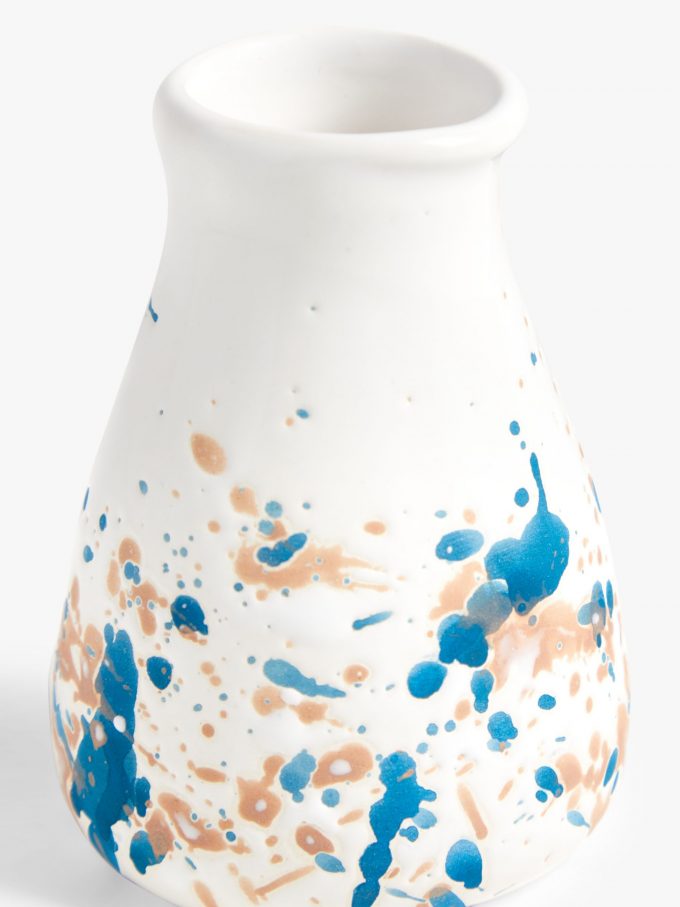 John Lewis Splash Picolina Vase, H10.5cm, Multi