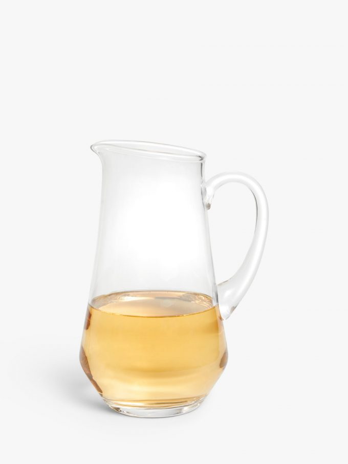 John Lewis Sip Glass Jug, 2L, Clear