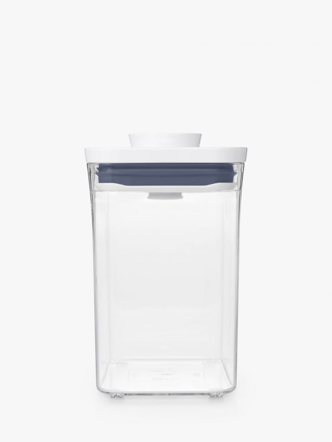 OXO POP Airtight Rectangular Kitchen Storage Container, Clear