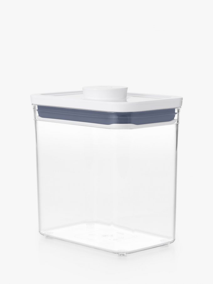 OXO POP Airtight Rectangular Kitchen Storage Container, Clear