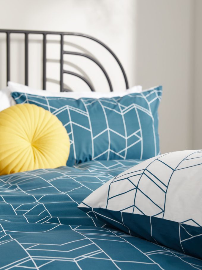 John Lewis ANYDAY Elevation Duvet Cover and Pillowcase Set