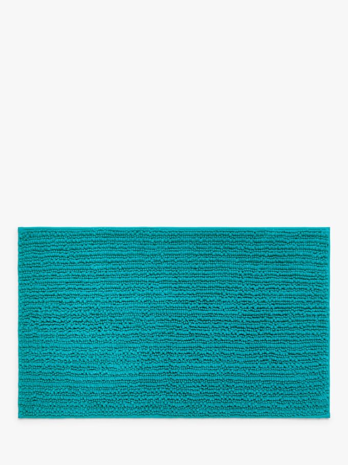 John Lewis ANYDAY Recycled Polyester Quick Dry Bobble Bath Mat