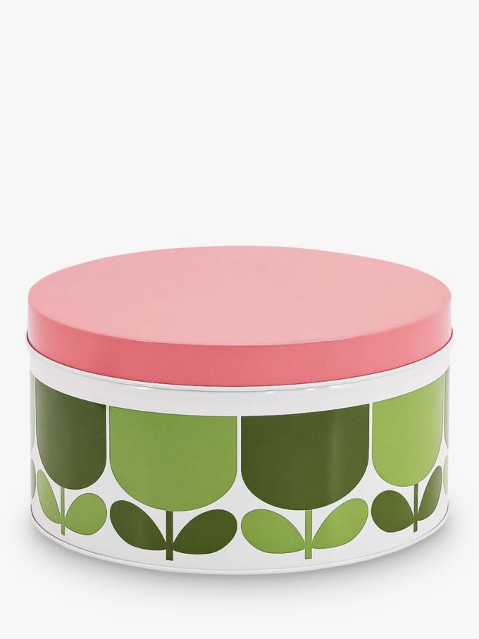 Orla Kiely Flower Print Round Cake Tins, Set of 3, Assorted