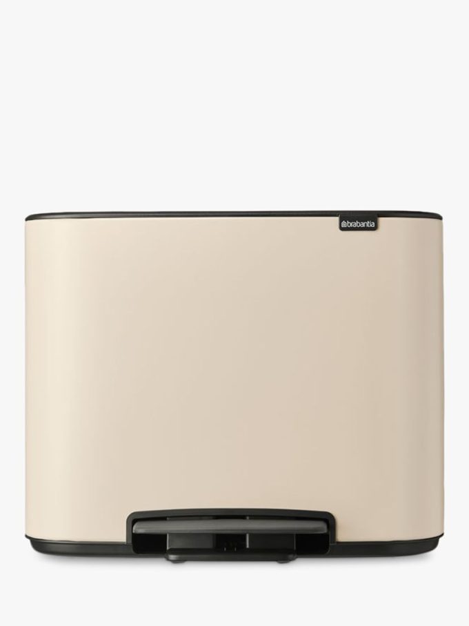 Brabantia Bo Pedal Bin, 36L, Soft Beige