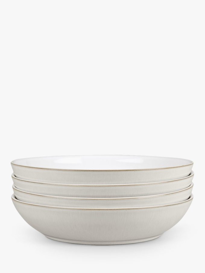 Denby Canvas Pasta Bowl Set, 4 Pieces, Dia.22cm