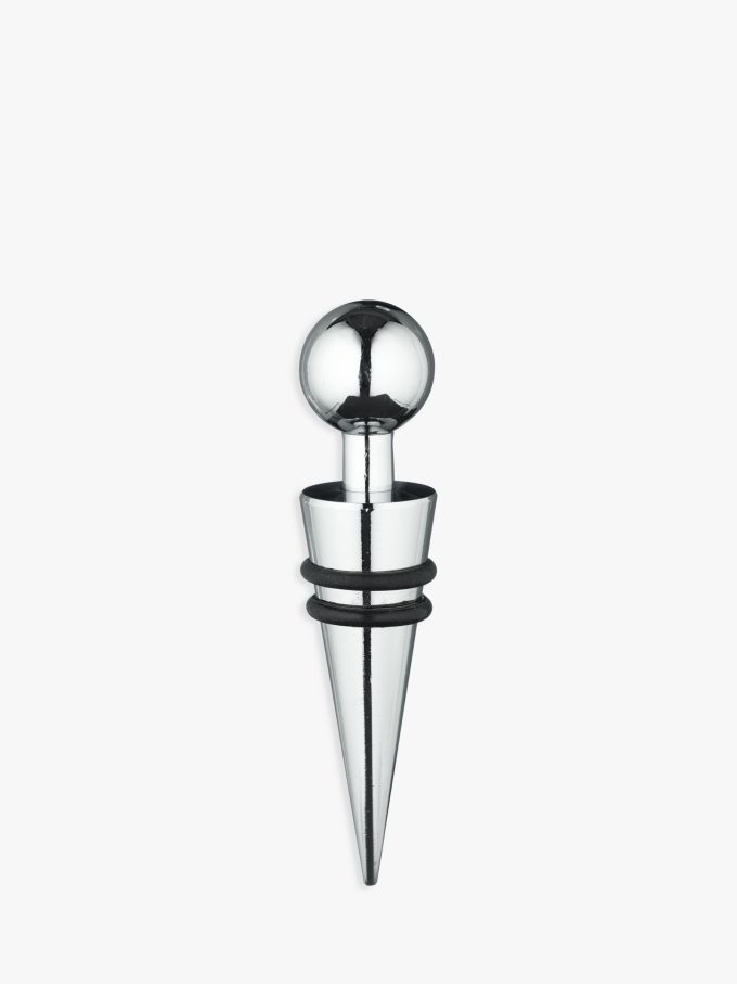 John Lewis ANYDAY Chrome Bottle Stopper