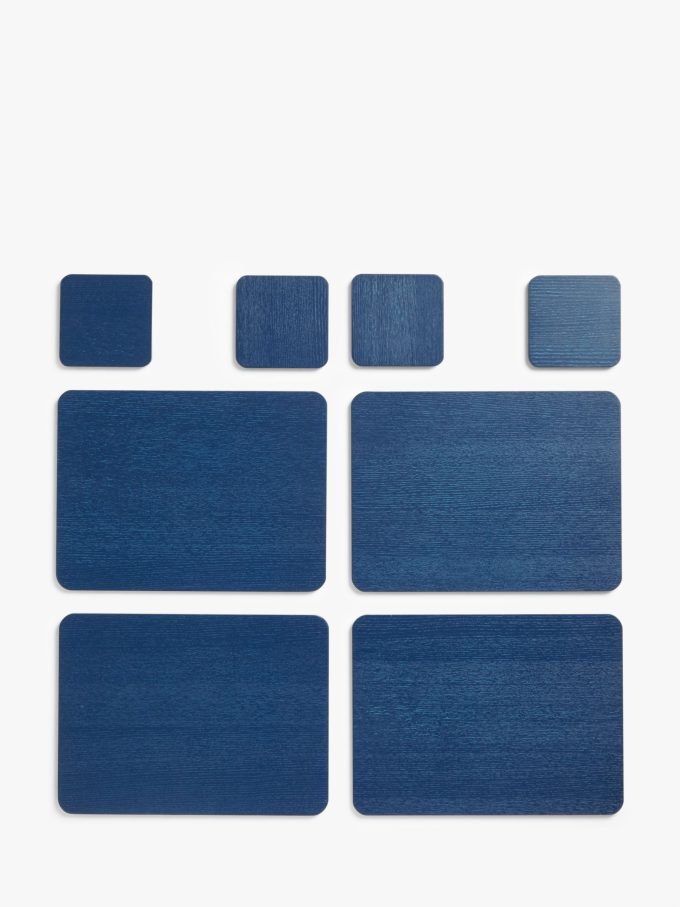 John Lewis ANYDAY Wood Placemats & Coasters, Set of 4