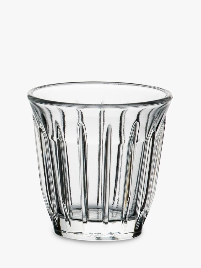 La Rochère Zinc Espresso Glass Tumbler, Set of 6, 100ml, Clear