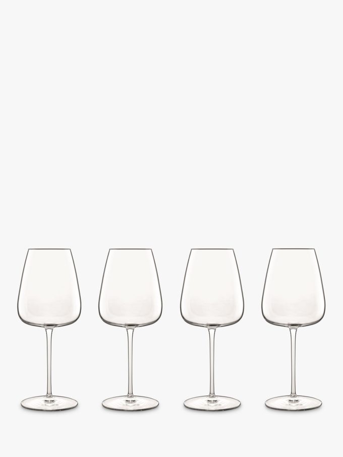 Luigi Bormioli Talismano White Wine Glass, Set of 4, 450ml, Clear