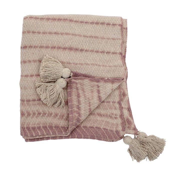 Blush Throw Blanket, Pink | Barker & Stonehouse