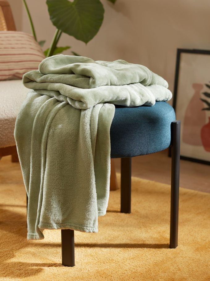 John Lewis ANYDAY Fleece Throw