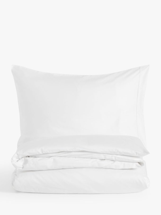 John Lewis Soft & Silky Supima® Blend 500 Thread Count Duvet Cover Set