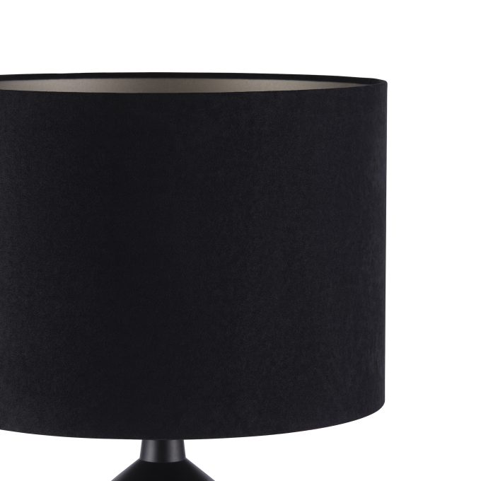 Shaped Black Table Lamp | Barker & Stonehouse